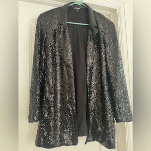 Express sequin blazer